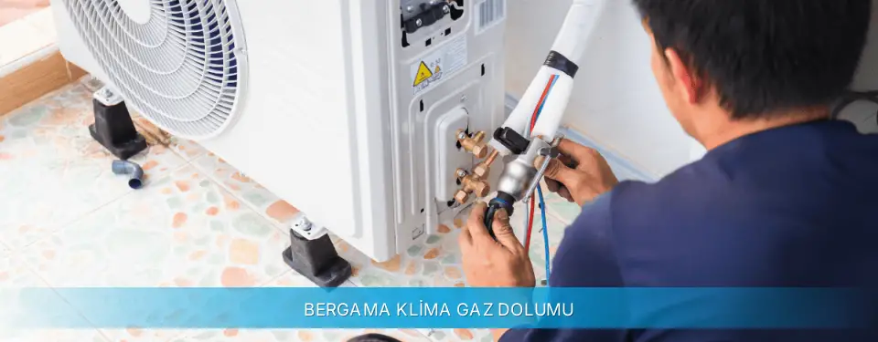 Bergama İlçemi Arçelik Klima Gaz Dolumu